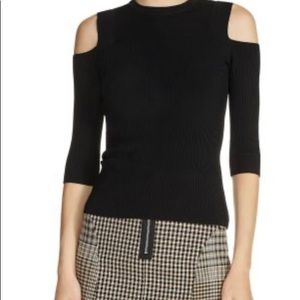 Cold shoulder “Maje” top size 3
